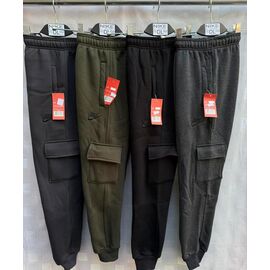 Штани спортивні утеплені підліткові S1355 khaki р.36-44 "Shon" недорого оптом від прямого постачальника