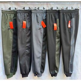 Штани спортивні утеплені підліткові S1363 khaki р.36-44 "Shon" недорого оптом від прямого постачальника