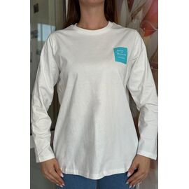 Светр жіночий 25036 white р.42-44 "BONJOUR" недорого оптом від прямого постачальника