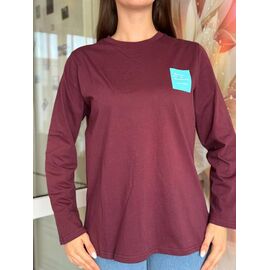 Светр жіночий 25036 wine р.42-44 "BONJOUR" недорого оптом від прямого постачальника