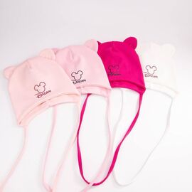 Фотография Шапка детская на девочку CN1038 mix р.48-50 "SELFI" недорого оптом от прямого поставщика