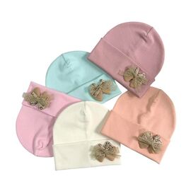 Фотография Шапка детская на девочку CN1085 mix р.50-52 "SELFI" недорого оптом от прямого поставщика