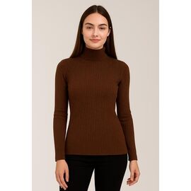 Гольф жіночий 1177 brown р.M-3XL "Madoka" недорого оптом від прямого постачальника