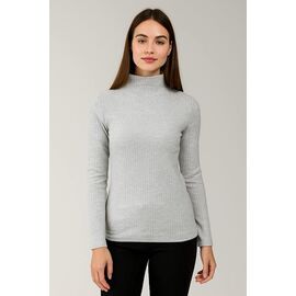 Фотография Гольф женский 1180 l.grey р.M-3XL "Madoka" недорого оптом от прямого поставщика