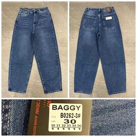 Фотография Джинсы женские 0262-3 blue р.30-36 "Relucky" недорого оптом от прямого поставщика