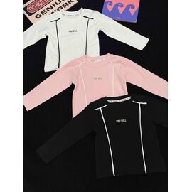 Светер Дитячий на дівчинку 5821 white р.120-160 "Yalisi" недорого оптом від прямого постачальника