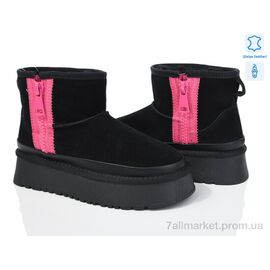 Уггі жіночі утеплені Зима 5825-35 (6 пар р.36-41) "Бабочка-Mengfuna-AESD" недорого оптом від прямого постачальника