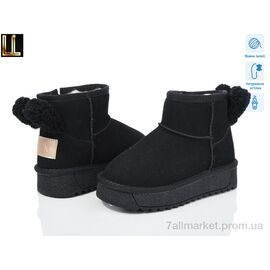 Фотография Угги детские утепленные зима B862-2A (8 пар р.27-32) "Lilin" недорого оптом от прямого поставщика