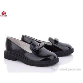Фотография Туфли детские удобные Весна/осень Y2205-3B (12 пар р.32-37) "KIMBOO" недорого оптом от прямого поставщика