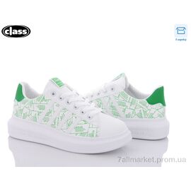 Кросівки жіночі модні Весна/осінь SS1853 white-green (8 пар р.36-41) "Wei Wei-Class" недорого оптом від прямого постачальника