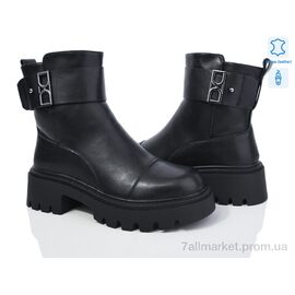 Черевики жіночі стильні Зима 5825-136 (6 пар р.36-41) "Бабочка-Mengfuna-AESD" недорого оптом від прямого постачальника