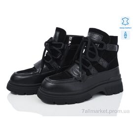 Черевики жіночі стильні Зима 5825-109 (6 пар р.36-41) "Бабочка-Mengfuna-AESD" недорого оптом від прямого постачальника