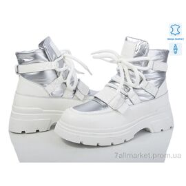 Черевики жіночі стильні Зима 5825-114 (6 пар р.36-41) "Бабочка-Mengfuna-AESD" недорого оптом від прямого постачальника