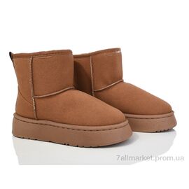 Фотография Угги женские утепленные зима A82-2 (8 пар р.36-41) "YiYi" недорого оптом от прямого поставщика