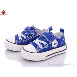Фотография Кеды детские легкие Весна/осень W2383-1B (8 пар р.21-25) "KIMBOO" недорого оптом от прямого поставщика