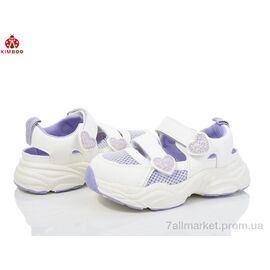 Сліпони дитячі без шнурків Літо GY2523-2Z (8 пар р.26-31) "KIMBOO" недорого оптом від прямого постачальника