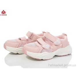 Сліпони дитячі без шнурків Літо GY2523-2F (8 пар р.26-31) "KIMBOO" недорого оптом від прямого постачальника