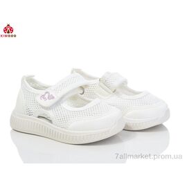 Сліпони дитячі без шнурків Літо FG2512-1C (8 пар р.21-26) "KIMBOO" недорого оптом від прямого постачальника