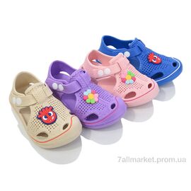 Босоніжки дитячі літні Літо 9241 mix (12 пар р.24-29) "BABYSHOP" недорого оптом від прямого постачальника