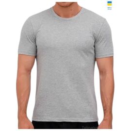 Футболка чоловіча Літо 003 св.сірий (5 шт. р.сіткаM-3XL) "Алия" недорого оптом від прямого постачальника