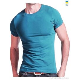 Футболка чоловіча Літо 003 бірюзовий (5 шт. р.сіткаM-3XL) "Алия" недорого оптом від прямого постачальника