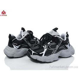 Фотография Кроссовки детские модные Весна/осень HW306-3A (6 пар р.32-37) "KIMBOO" недорого оптом от прямого поставщика