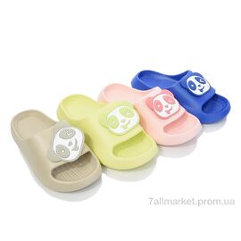 Фотография Шлепки детские летние Лето 9981-1 mix (12 пар р.30-35) "BABYSHOP" недорого оптом от прямого поставщика