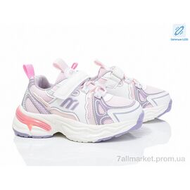 Фотография Кроссовки детские модные Весна/осень 2080-4H LED (8 пар р.32-37) "PoniTop kids" недорого оптом от прямого поставщика