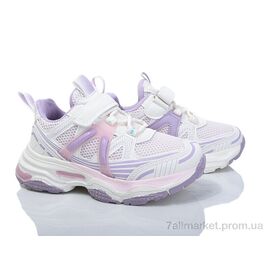 Фотография Кроссовки детские модные Весна/осень 2082-2H (8 пар р.32-37) "PoniTop kids" недорого оптом от прямого поставщика