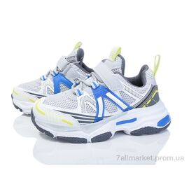 Фотография Кроссовки детские модные Весна/осень 2082-2W (8 пар р.32-37) "PoniTop kids" недорого оптом от прямого поставщика