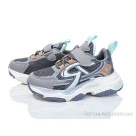 Фотография Кроссовки детские модные Весна/осень 2082-3K (8 пар р.32-37) "PoniTop kids" недорого оптом от прямого поставщика