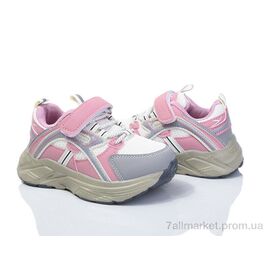 Фотография Кроссовки детские модные Весна/осень 2053-1L (8 пар р.26-31) "PoniTop kids" недорого оптом от прямого поставщика