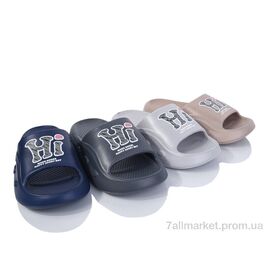 Фотография Шлепки мужские пляжные Лето 2531-2 mix (12 пар р.40-45) "JH-ЯН" недорого оптом от прямого поставщика