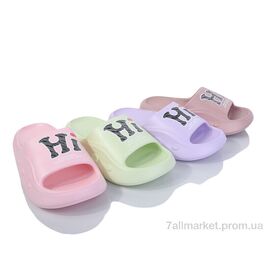 Фотография Шлепки женские облегченные Лето 2532 mix (12 пар р.36-41) "JH-ЯН" недорого оптом от прямого поставщика