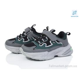 Фотография Кроссовки детские модные Весна/осень 2054-1K LED (8 пар р.26-31) "PoniTop kids" недорого оптом от прямого поставщика