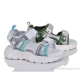 Сандалії дитячі літні Літо 2635-4B mix (12 пар р.27-32) "PoniTop kids" недорого оптом від прямого постачальника