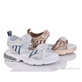 Сандалії дитячі літні Літо 2650-1B mix (12 пар р.31-36) "PoniTop kids" недорого оптом від прямого постачальника