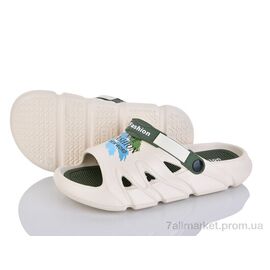Шльопанці чоловічі пляжні Літо 807 beige (12 пар р.40-45) "Alimama-Girnaive" недорого оптом від прямого постачальника