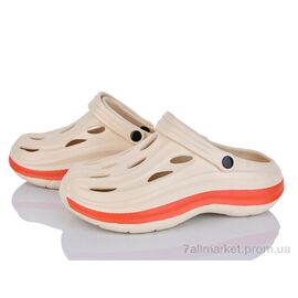 Крокси жіночі літні Літо 814 beige (9 пар р.36-41) "Alimama-Girnaive" недорого оптом від прямого постачальника