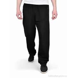 Фотография Спортивные брюки мужские Весна/осень M176 siyah (4 шт. р.сетка 3XL-6XL) "MIXTIM" недорого оптом от прямого поставщика