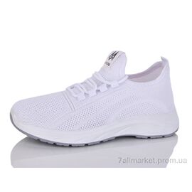 Кросівки жіночі модні Літо GYF1 white (8 пар р.36-41) "Шик-Шок" недорого оптом від прямого постачальника