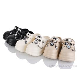 Крокси жіночі літні Літо T678 mix (24 пар р.36-41) "JH-ЯН" недорого оптом від прямого постачальника