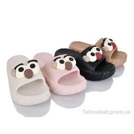 Фотография Шлепки женские облегченные Лето M557 mix (24) (24 пар р.36-41) "JH-ЯН" недорого оптом от прямого поставщика