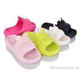 Фотография Шлепки женские облегченные Лето ДT681 mix (12 пар р.36-41) "JH-ЯН" недорого оптом от прямого поставщика