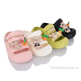 Фотография Босоножки детские летние Лето 257-1 mix (12 пар р.30-35) "JH-ЯН" недорого оптом от прямого поставщика