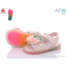 Босоніжки дитячі літні Літо HJ673-1F (8 пар р.17-21) "KIMBOO" недорого оптом від прямого постачальника