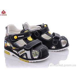 Фотография Сандалии детские летние Лето YF2160-1A (8 пар р.21-26) "KIMBOO" недорого оптом от прямого поставщика