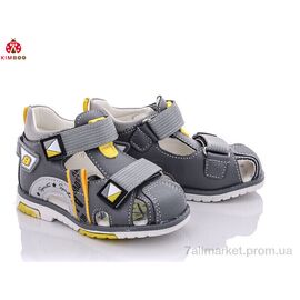 Сандалії дитячі літні Літо YF2161-1H (8 пар р.21-26) "KIMBOO" недорого оптом від прямого постачальника