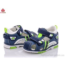 Сандалії дитячі літні Літо YF2161-1L (8 пар р.21-26) "KIMBOO" недорого оптом від прямого постачальника
