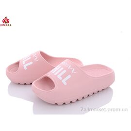 Шльопанці дитячі літні Літо M2336-4F (12 пар р.35-40) "KIMBOO" недорого оптом від прямого постачальника